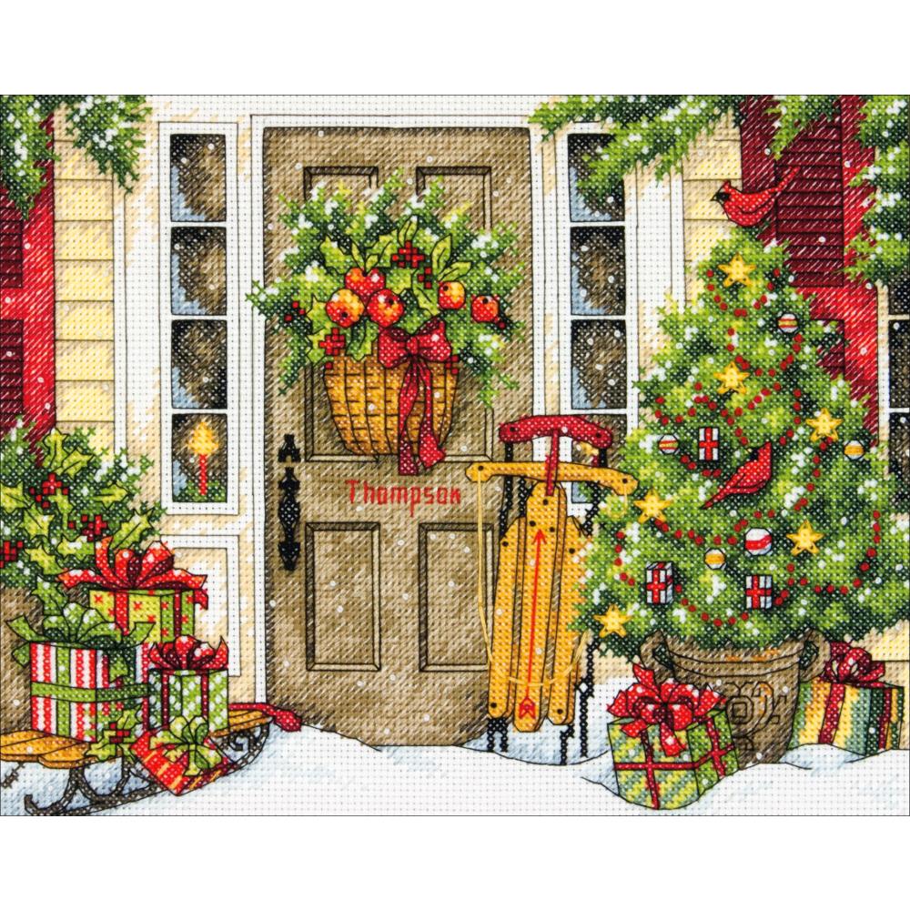 Home For The Holidays Counted Cross Stitch Kit